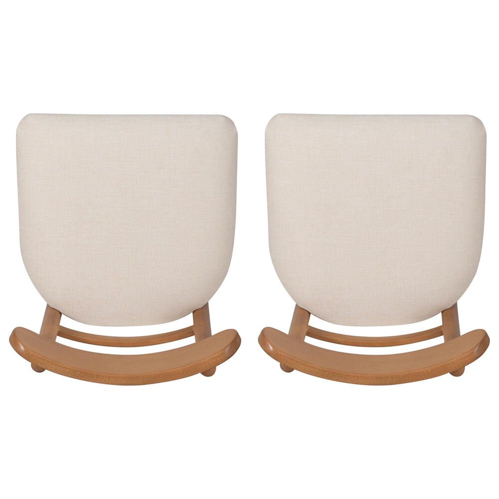 Linon Home Decor Tuttle Side Chair in Brown (Set of 2), , large