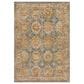 Surya Mona Lisa 6"7" x 9"6" Tan, Dark Blue, Mustard, Brick Red, Olive, Sage and Burgundy Area Rug, , large