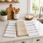 Willow & Hem Marlow Turkish Cotton Kitchen Towel in White, Blue, Tan and Green (Set of 3), , large