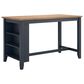Ashley Gesthaven Counter Height Table in Light Natural and Dark Blue - Table Only, , large