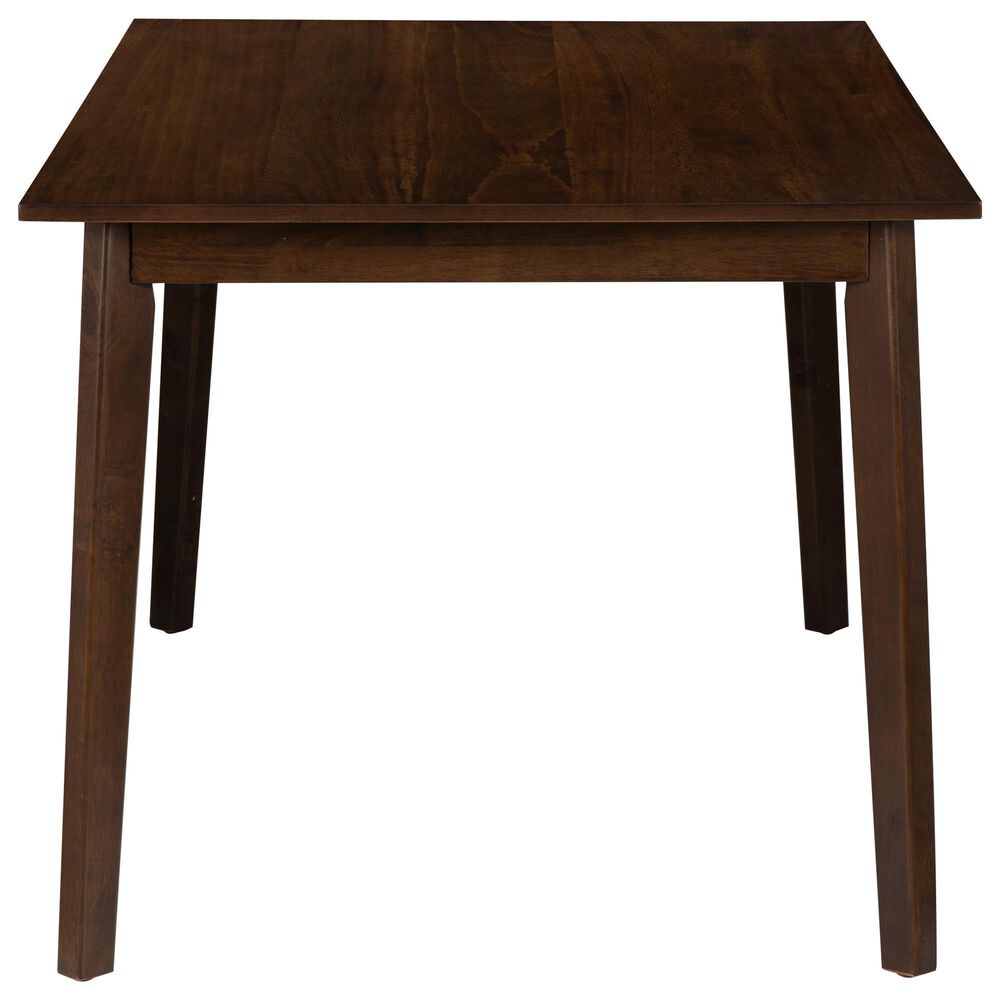 Linon Home Decor Drury Dining Table in Rich Brown - Table Only, , large