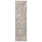 Nourison Exhale 2"2" x 7"6" Beige and Blue Runner, , large