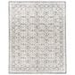 Surya Louvre Black, Ivory and Cream 10" x 14" Area Rug, , large