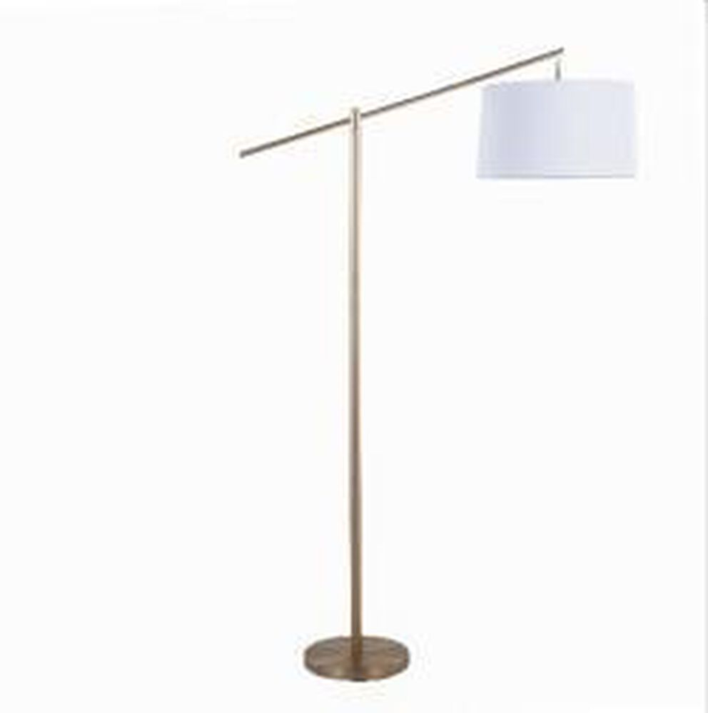 Grandview Gallery Casper 69" Metal Floor Lamp in Gold, , large