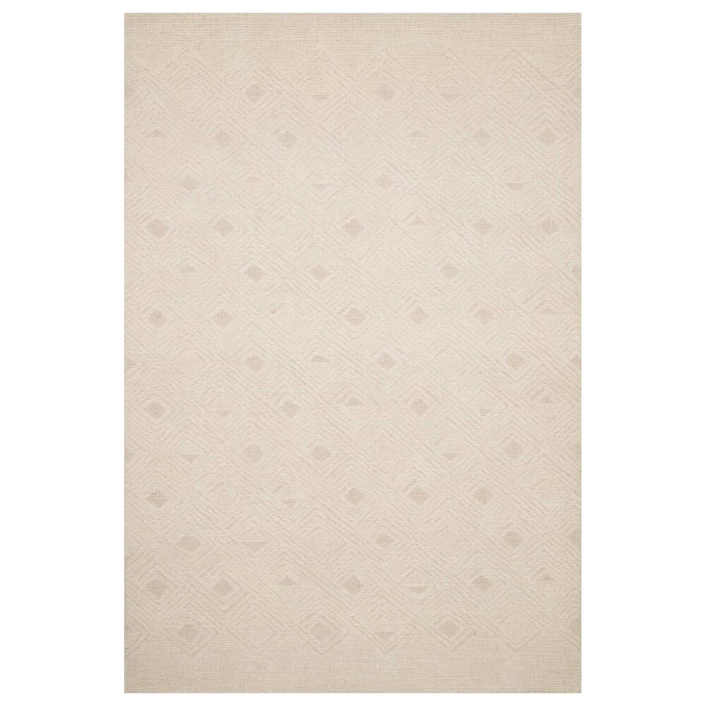 ED Ellen DeGeneres Crafted by Loloi Kopa 2"6" x 7"6" Cream and Ivory Runner, , large