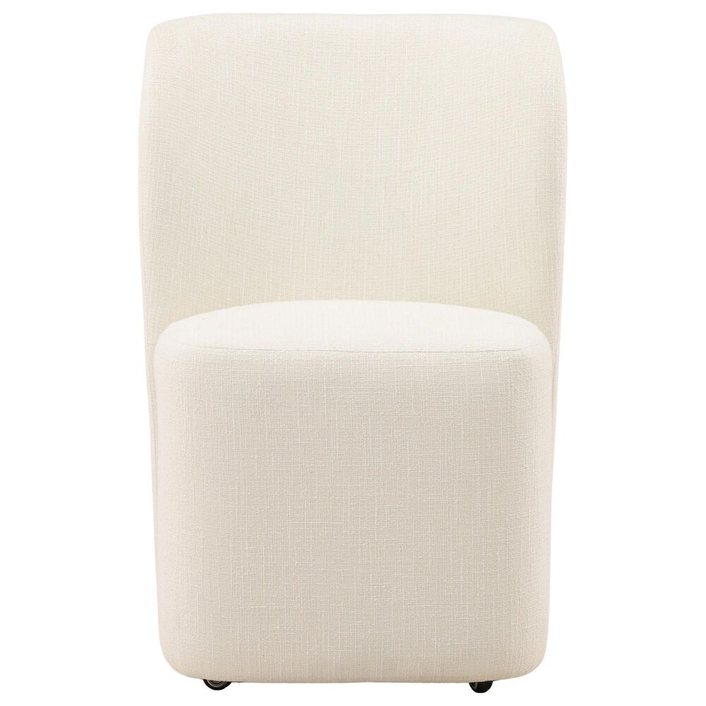 Blue Sun Designs Saoirse Dining Side Chair with Cream Upholstery, , large