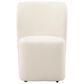 Blue Sun Designs Saoirse Dining Side Chair with Cream Upholstery, , large