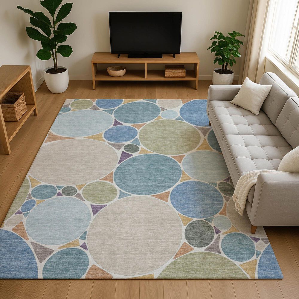 Dalyn Rug Company Kenner Seaside 6'6" x 9'6" Area Rug, , large