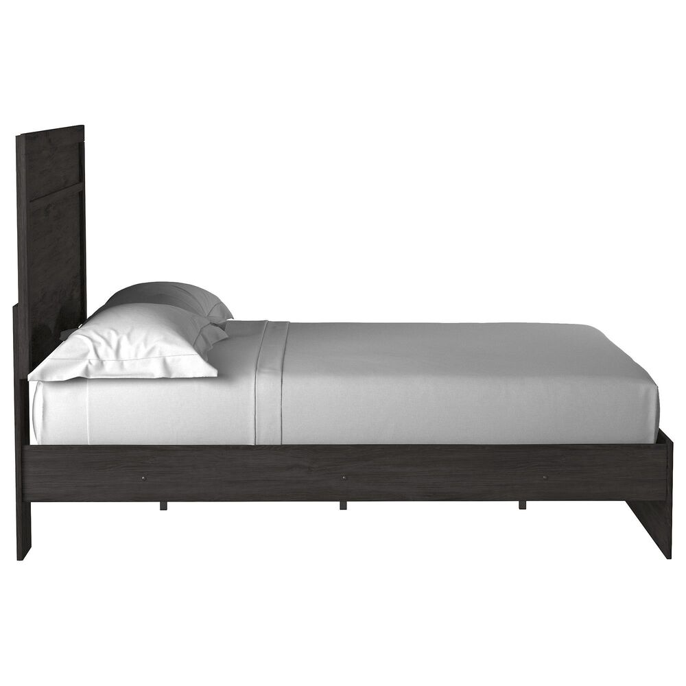 Ashley Belachime Queen Panel Bed in Dark Charcoal, , large