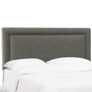 Skyline Furniture Queen Headboard in Zuma Charcoal, , large
