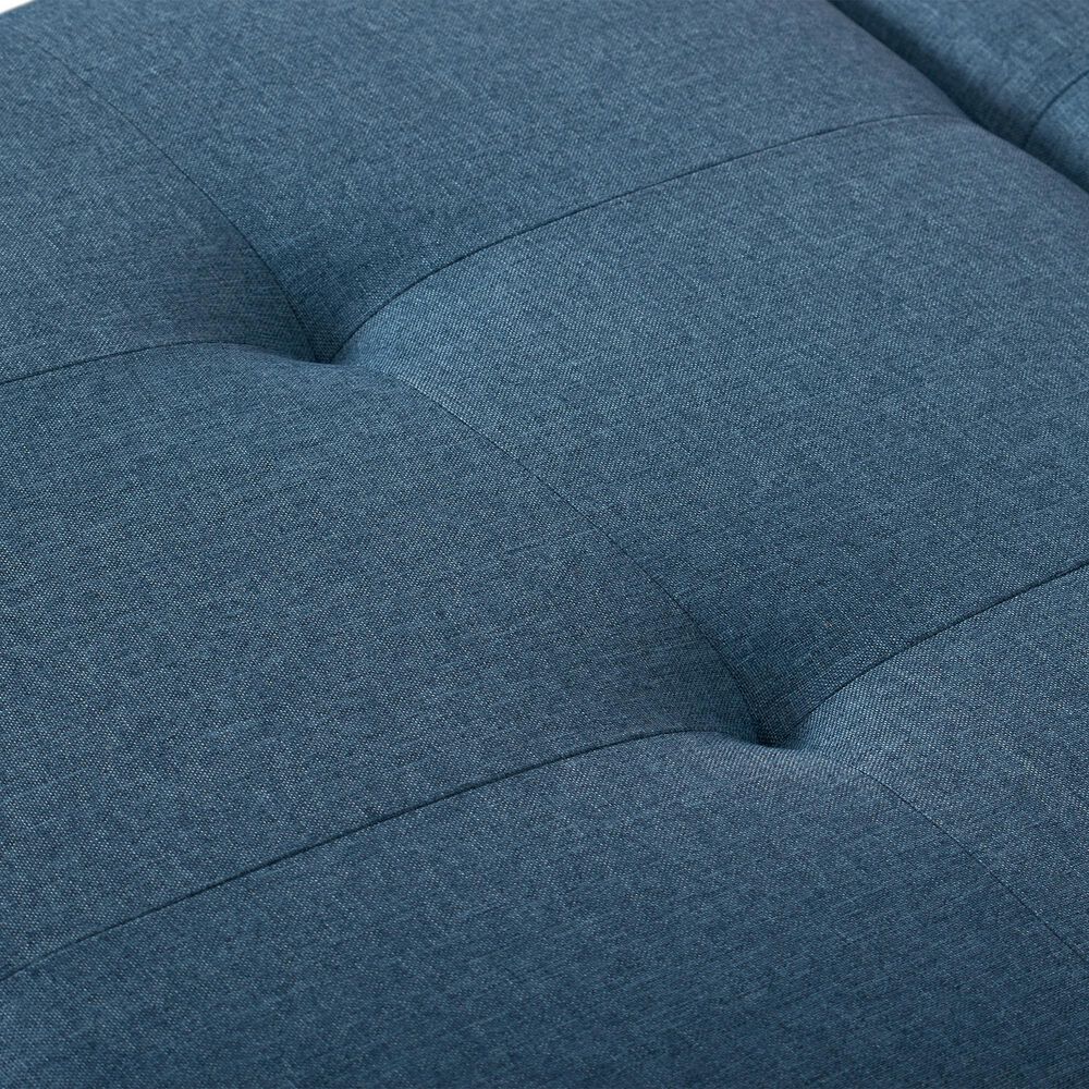 CorLiving Yves Storage Ottoman Bench in Blue, , large