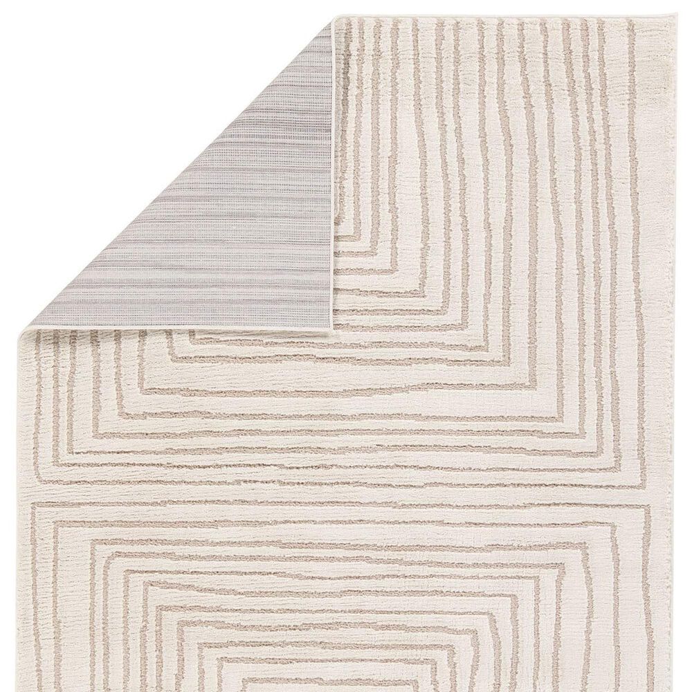 Jaipur Jaida Fantana 8'10" x 12' Gray Morn, Humus and Coconut Milk Area Rug, , large