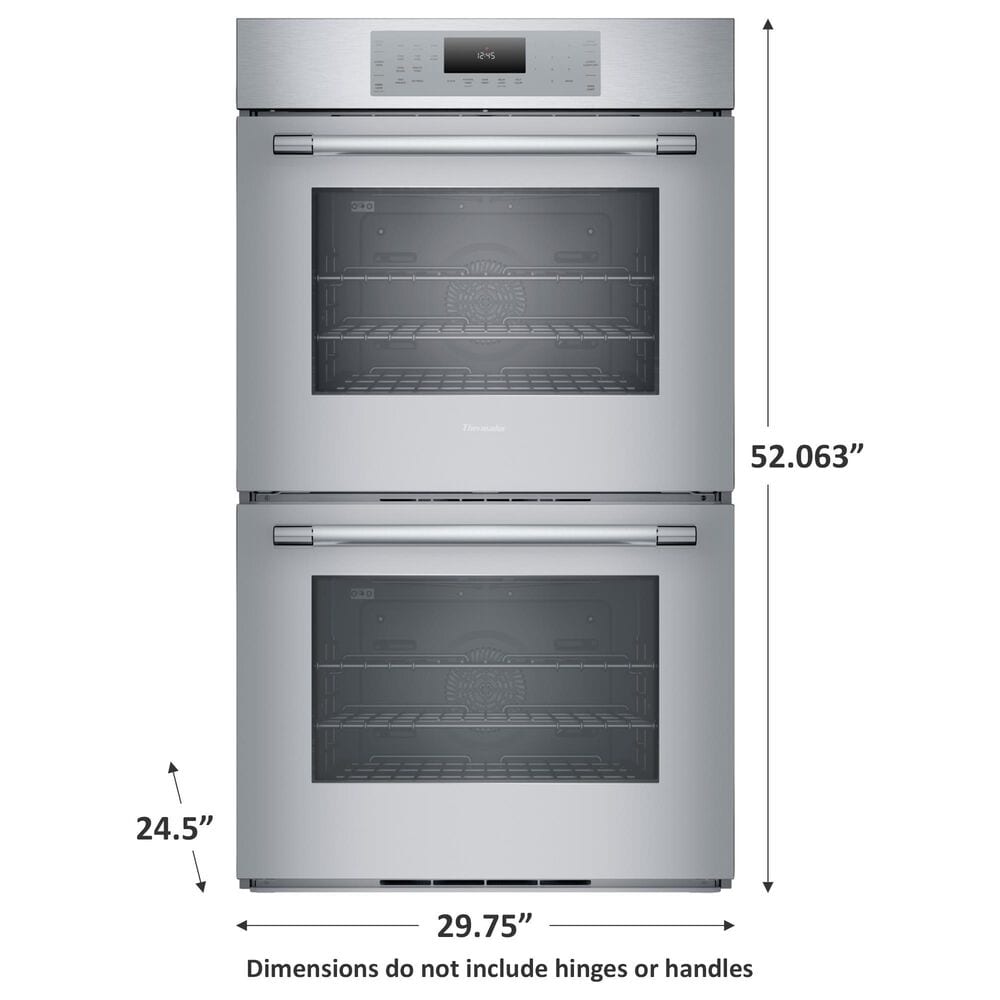 Thermador 30&quot; Masterpiece Double Wall Oven in Stainless Steels, , large