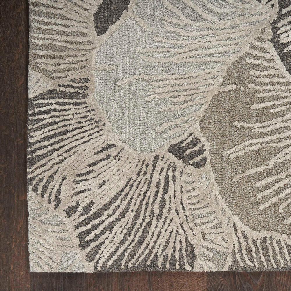 Nourison Avra 2&#39;3&quot; x 7&#39;6&quot; Grey Runner, , large