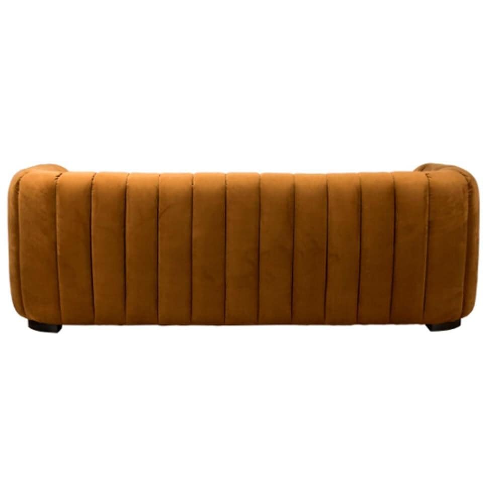 Classic Home Claire Sofa in Orange Velvet, , large