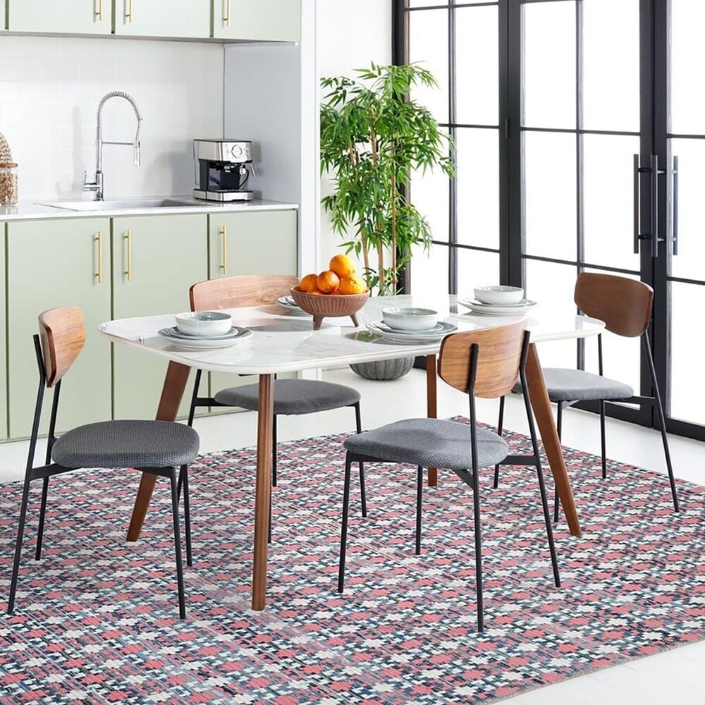 Safavieh Montauk 9&#39; x 12&#39; Coral and Multicolor Area Rug, , large