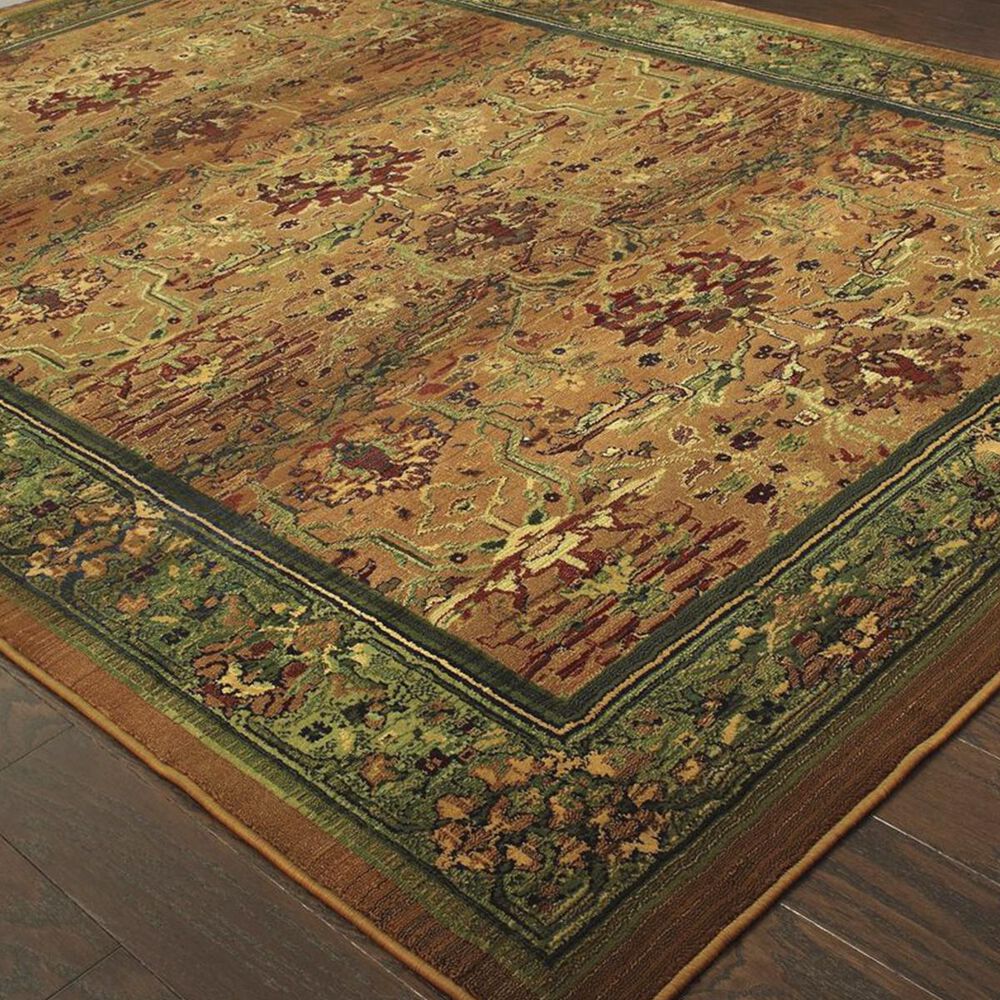 Oriental Weavers Kharma 465J 9&#39;9&quot; x 12&#39;2&quot; Green Area Rug, , large