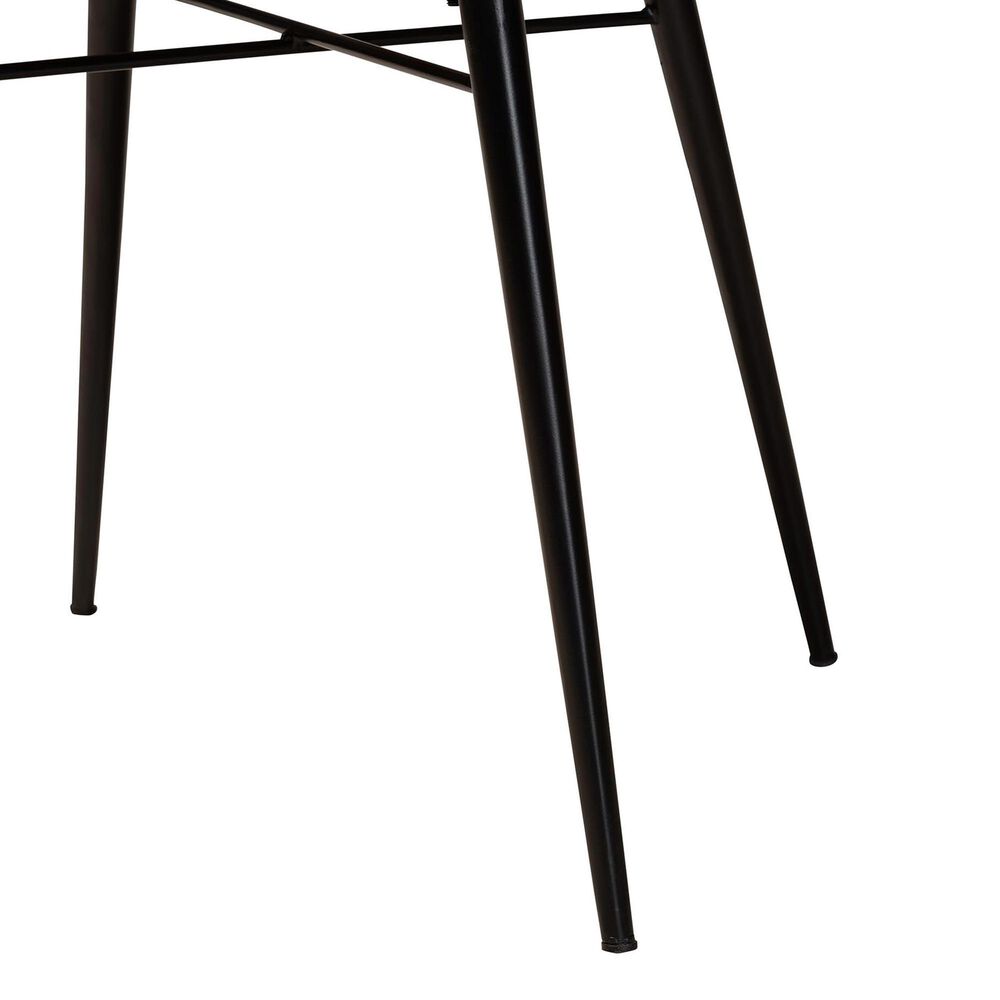 Baxton Studio Ballerina Arm Chair in Greywash and Black (Set of 2), , large