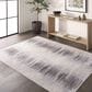 Jaipur En Blanc Cassius 7"10" x 10"10" Feather Gray, Blanc De Blanc, Rainy Day, Walnut and Sharkskin Area Rug, , large