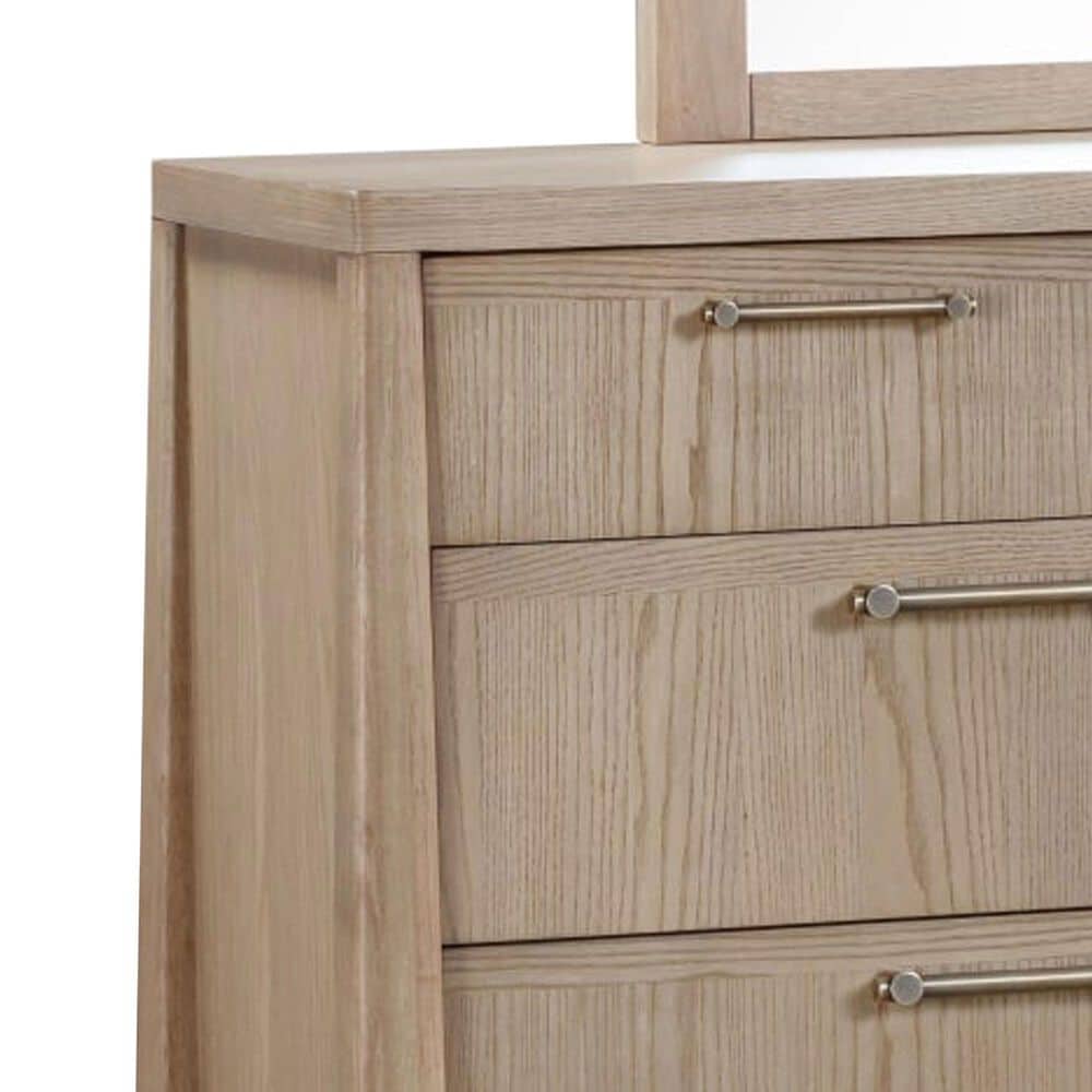 Urban Home Sumire Dresser and Mirror in Ginger , , large