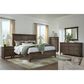 Riva Ridge Oxford 6-Drawer Dresser with Mirror in Cocoa, , large