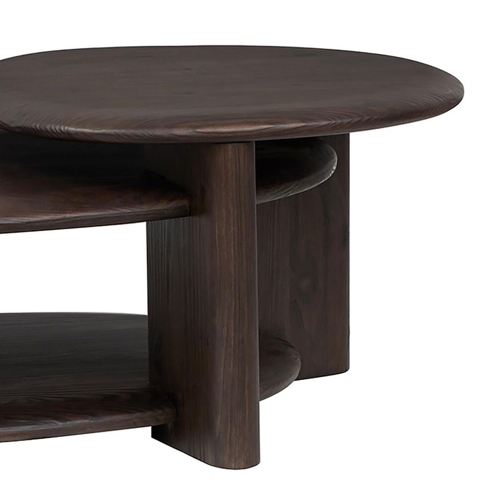 Nicolette Home Upton Cocktail Table in Coffee Bean, , large