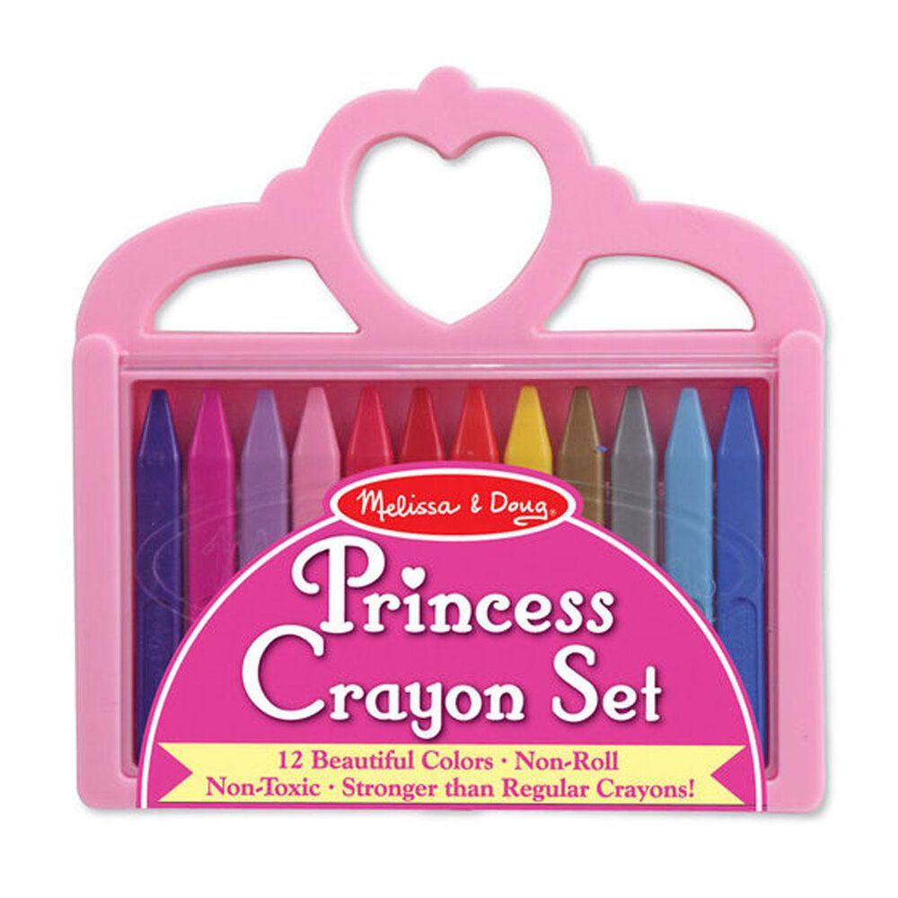 Melissa & Doug Princess Crayon Set, , large