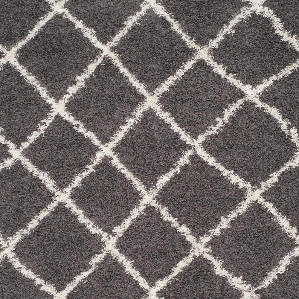 Safavieh Dallas Shag SGD258A-10 10&#39; x 14&#39; Dark Grey/Ivory Area Rug, , large