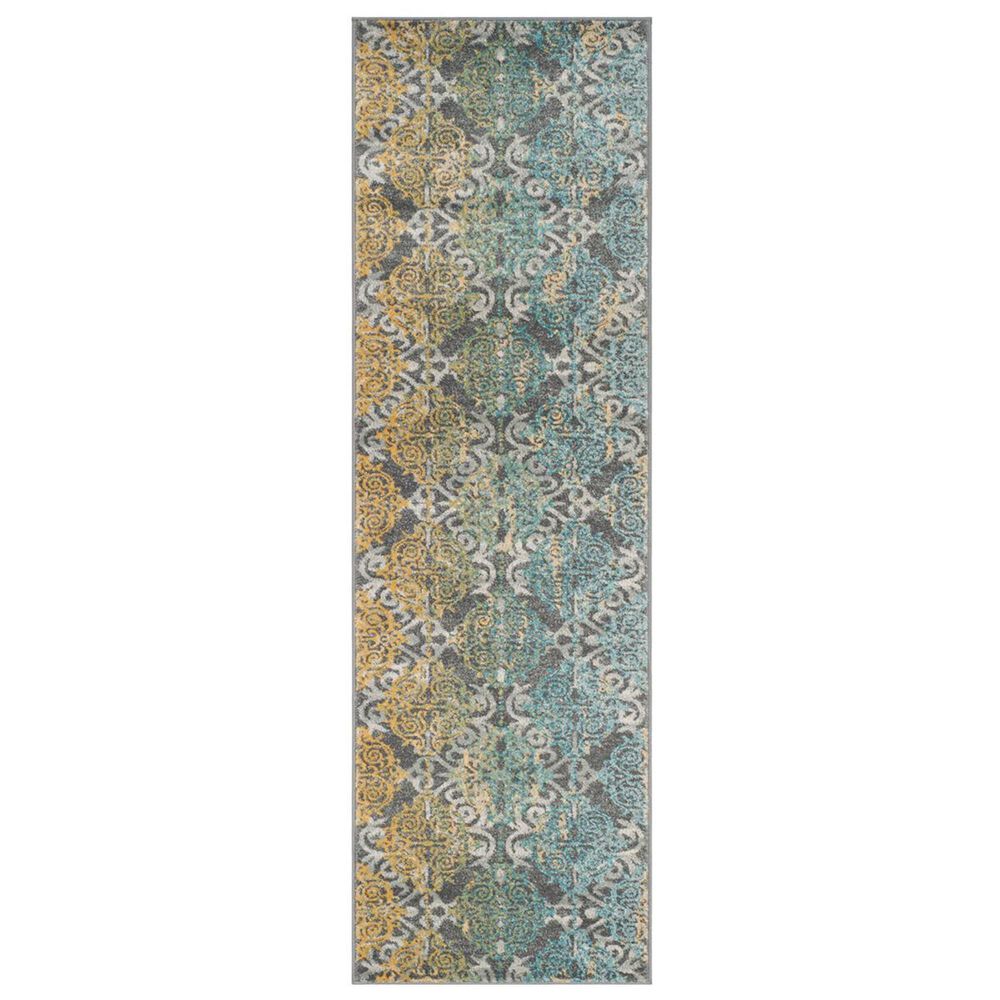 Safavieh Evoke EVK230D 2&#39;2&quot; x 11&#39; Grey and Ivory Runner, , large