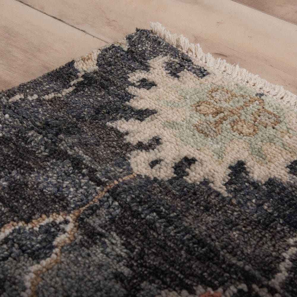 Rizzy Hallmark 6&#39; x 9&#39; Charcoal Area Rug, , large