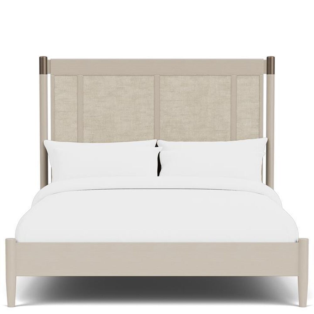Riverside Furniture Laguna 4 Piece King Bedroom Set in Drift with USB Ports, , large