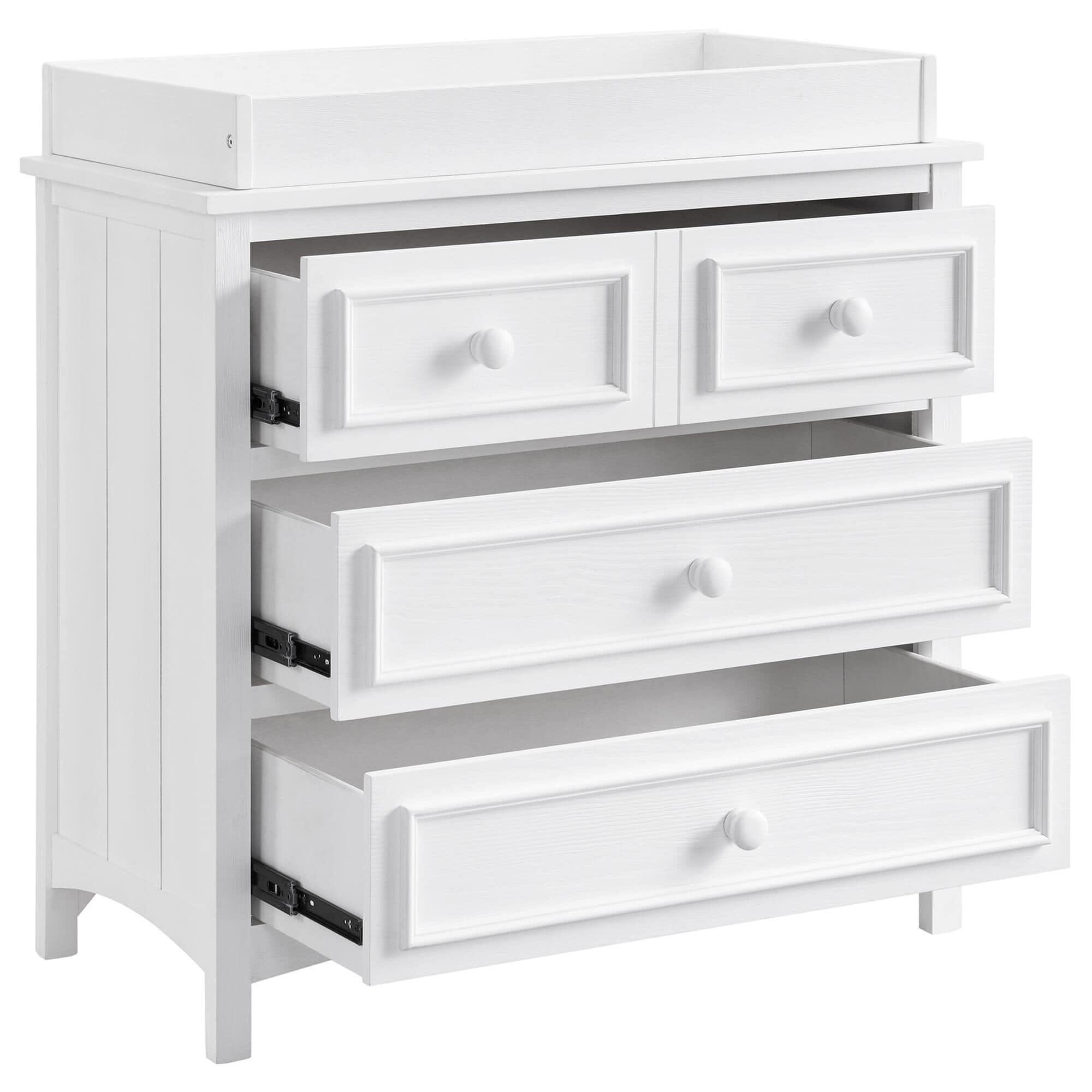 Rustic white changing table outlet