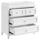 Oxford Baby Bennett 3-Drawer Dresser with Changing Topper in Rustic White, , large