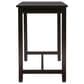 Linon Home Decor Claridge Counter Height Pub Table in Jet-Black - Table Only, , large