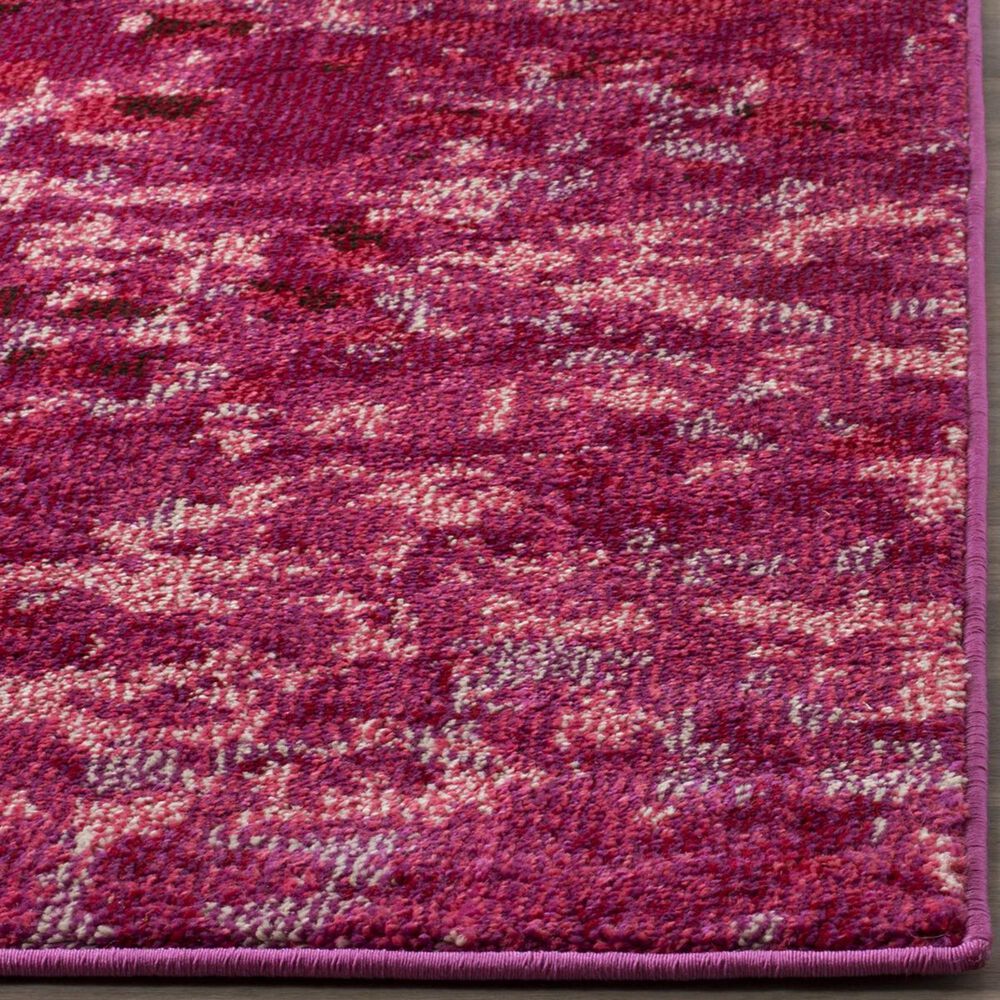 Safavieh Monaco MNC225F-4 4&#39; x 5&#39;7&quot; Fuchsia Area Rug, , large