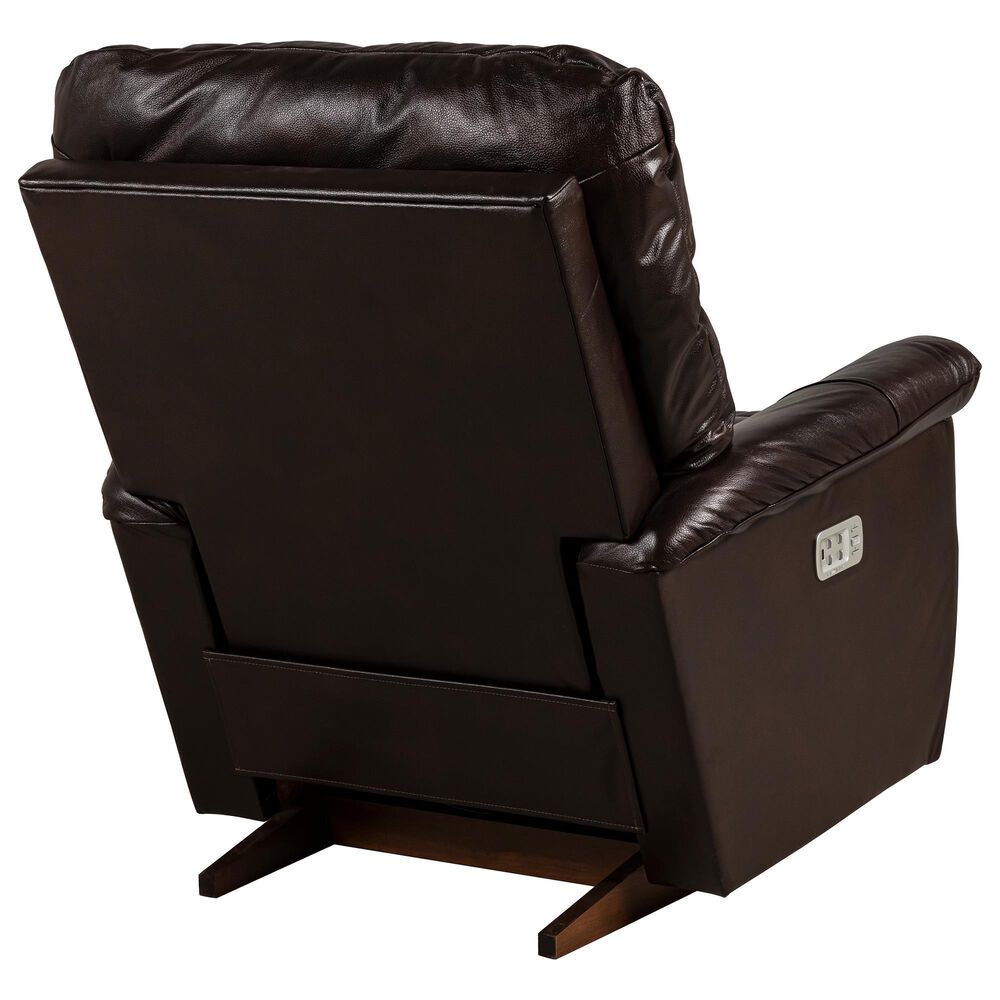 La-Z-Boy James Power Rocking Recliner with Headrest and Lumbar in Walnut, , large