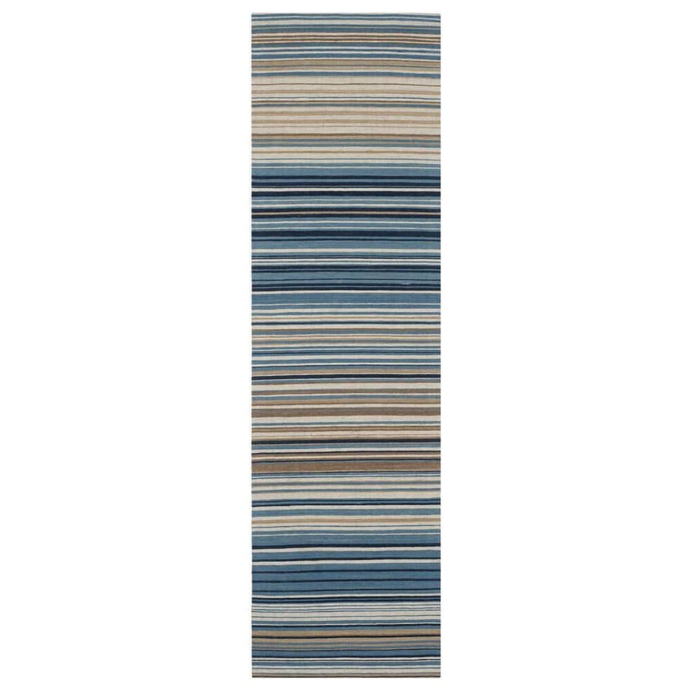 Safavieh Marbella 2"3" x 8" Blue and Multicolor Runner, , large