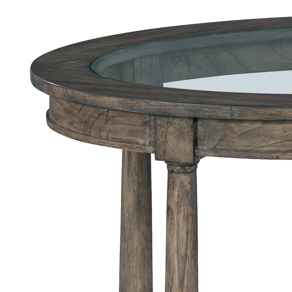 Hekman Lincoln Park Oval Coffee Table in Gray, , large