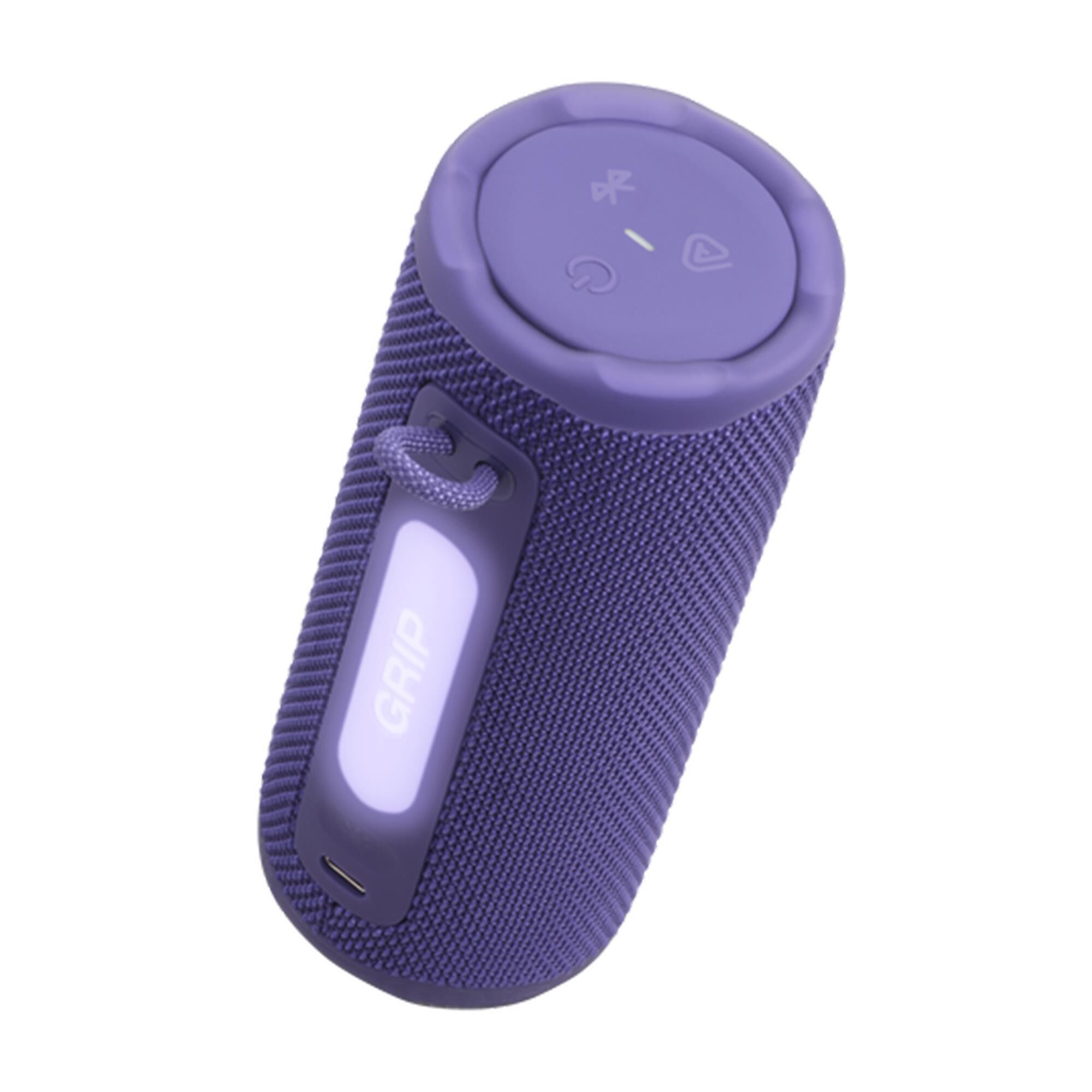 JBL Grip - Portable Compact Bluetooth Waterproof Speaker in Purple