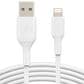 Belkin BoostCharge 10 Ft USB-A to Lightning Cable in White, , large
