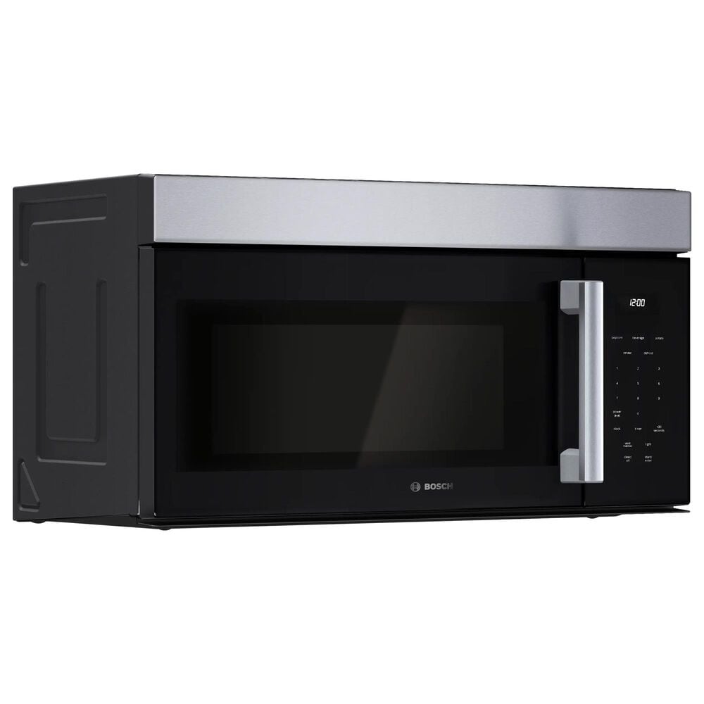 Bosch 100 Series 1.7 Cu. Over-The-Range Microwave in Stainless Steel, , large