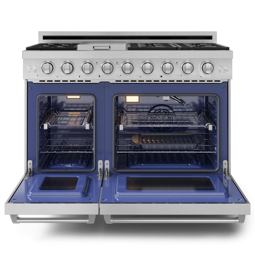 Thor Kitchen Gordon Ramsay 6.8 Cu. Ft. Professional Natural Gas Range with Pro-Style Knobs in Stainless Steel, , large