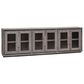 Heirloom Home Garmon 6-Door Console in Weathered Pine, , large