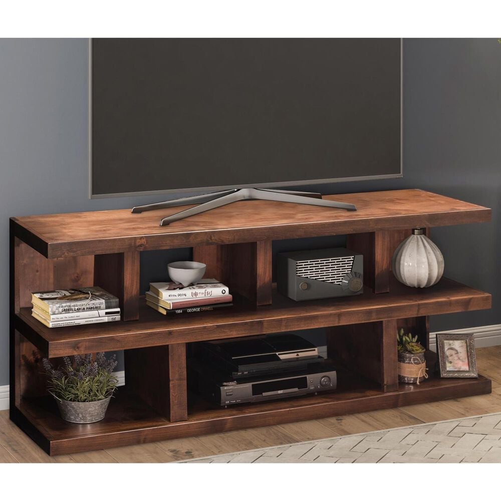Legends Home Sausalito 64" Media Console in Whiskey, , large