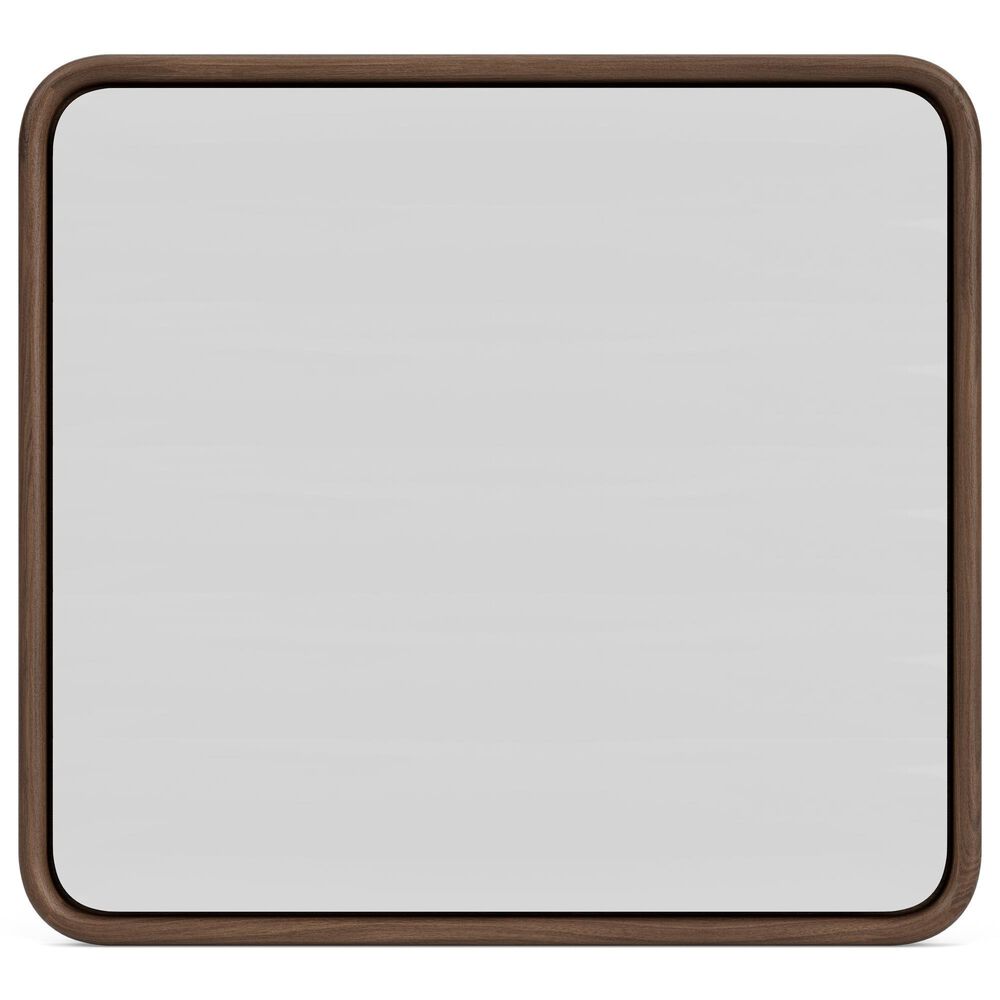 Riverside Furniture Delia Dresser Mirror in Nouveau Walnut, , large