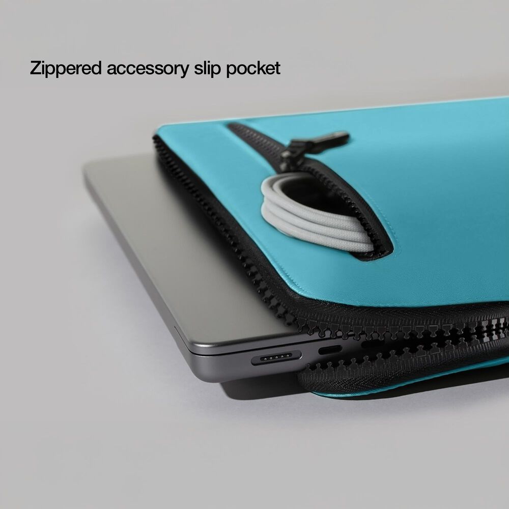 Incase Compact Sleeve with Flight Nylon for 14&quot; MacBook Pro in Blue Lagoon, , large