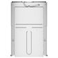 Whirlpool 30" Self-Cleaning Microwave Wall Oven Combo in Stainless Steel, , large