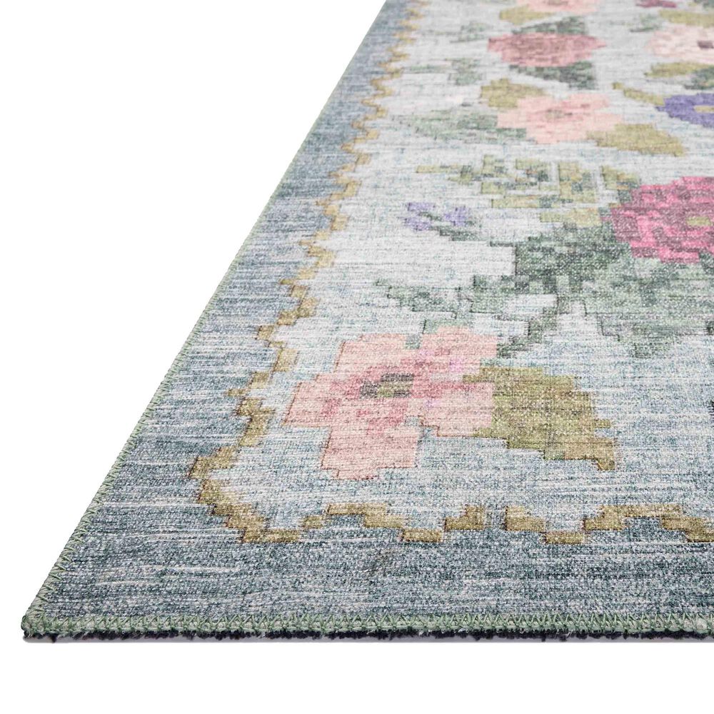 Rifle Paper Co. x Loloi Rosa 7&#39;6&quot; x 9&#39;6&quot; Sky Area Rug, , large