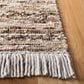 Safavieh Natura NAT327T 6" x 9" Brown and Ivory Area Rug, , large