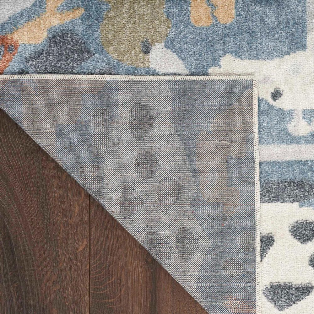 Nourison Astra Machine Washable 3&#39;3&quot; x 5&#39; Multicolor Kids Rug, , large